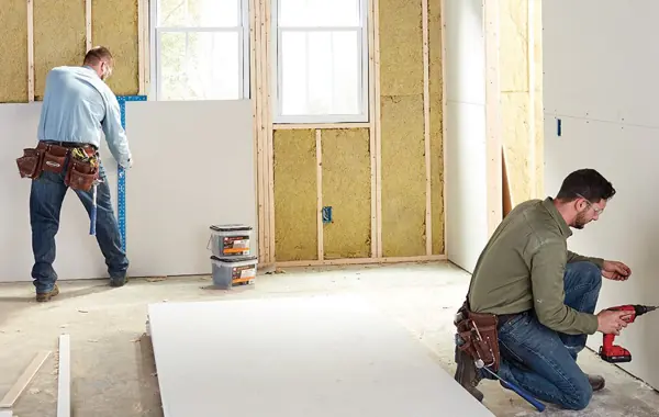 Illustrative image of drywall repair