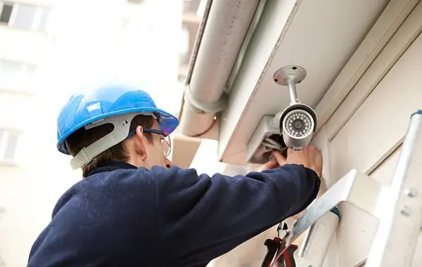 Illustrative image of security cameras